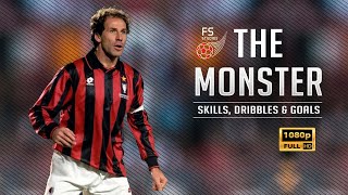 Franco Baresi ● The Monster ● Skills Dribbles amp Goals HD [upl. by Ytirev]