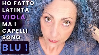 FLOPPONE DEVI SAPERE COSA SUCCEDE se FAI la TINTA VIOLA o BLU  Omaggi Integratori [upl. by Aniwde]