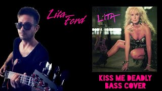 Lita Ford  Kiss Me Deadly bass cover with Fender Precision Boxer [upl. by Garold]