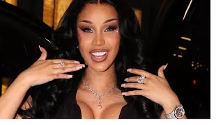 Cardi B Swears Off Drinking After Wild Birthday Bash amp Reveals Story Behind Her Sultry Dress [upl. by Edvard559]