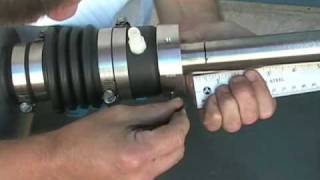 PSS Shaft Seal Compressing Bellow amp Securing Rotor With Set Screws [upl. by Asaert]