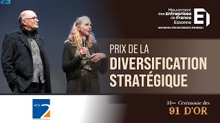 Acte 2  Remise du 91 dOr de la Diversification stratégique [upl. by Ahsinna907]