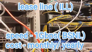 leaseLine BSNL how to work  how to work uploading or downloading speed  yearly or monthly plan [upl. by Olga]