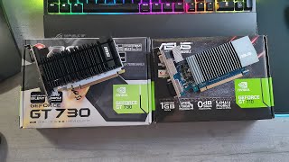 GT 710 GDDR5 vs GT 730 GDDR3  Test in 5 Games [upl. by Neerual]