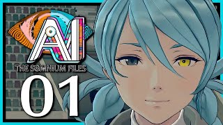 A NEW CASE  AI The Somnium Files  NirvanA Initiative  Part 1  Lets Play [upl. by Kcirddehs]