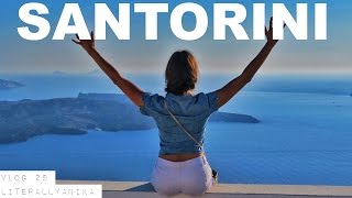 SANTORINI VLOG [upl. by Aleahs]