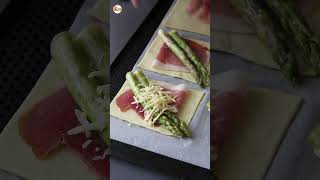 Feuilletés aux asperges ultra gourmands 🤤 [upl. by Lhamaj]