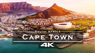 Cape Town South Africa 🇿🇦  by drone 4K [upl. by Aihsram]