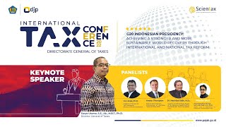 Internasional Tax Conference 2022  DGT [upl. by Spatola]