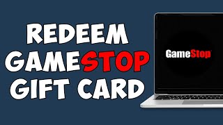 How To Redeem GameStop Gift Card [upl. by Aruasor331]