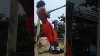 Most effective back workout pull ups only bodyweightworkout shorts [upl. by Wootten]