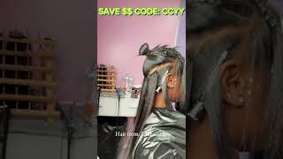 🔔Kinky straight tape ins hair extensions  cuticle aligned hair  ULAHAIR [upl. by Tarkany7]