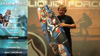 2014 Liquid Force Shane Hybrid Wakeboard [upl. by Ballman910]