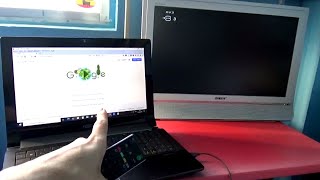 Como conectar tu PC a una TV con HDMI [upl. by Neirda]