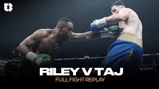 Viddal Riley v Anees Taj  Full Fight Highlights [upl. by Boeschen]