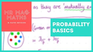 IB AASL Topic 4  Probability Basics [upl. by Searcy]