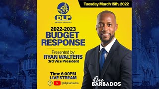 20222023 Budget Response  DLP Barbados [upl. by Hamann]