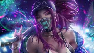 ALL OUT KDA Akali vs True Damage Akali Epic Skins Comparison League of Legends [upl. by Medrek]