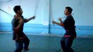 Arnis Sinawali  Double Stick Coordination Exercise [upl. by Anegal]