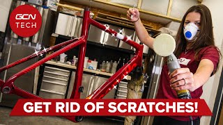 How To Repair Chips amp Scratches On Your Bike  Professional Frame Painters Repair Guide [upl. by Oninrutas919]