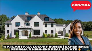 🏡 Atlanta GA Luxury Homes  Experience Georgias HighEnd Real Estate 🌟 Georgia Home Tours [upl. by Alhan]