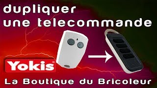 dupliquer telecommande yokis ancien modele vers nouveau modele [upl. by Given]