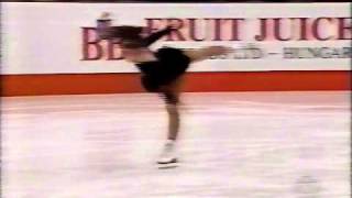 Tara Lipinski USA  1995 World Juniors Ladies Short Program [upl. by Terris]