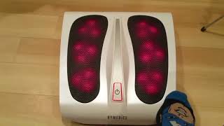 HOMEDICS deluxe shiatsu full foot massager [upl. by Sink312]