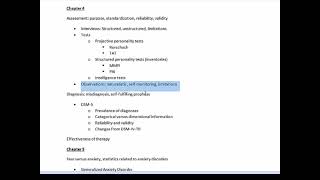 Abnormal Psychology Review for Exam 2 [upl. by Lody]