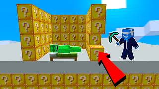 Lucky Block Bedwars is Insane in Minecraft [upl. by Akisey]