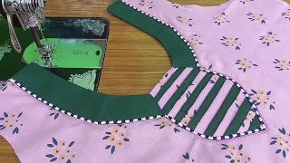 new model nighty neck designs in easy method [upl. by Aynatal]