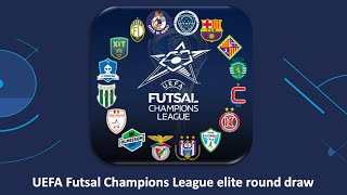 UEFA Futsal Champions League DRAW [upl. by Annirtak]