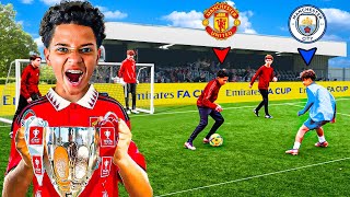 I Entered Kid Ronaldo Into A FA Cup Football Tournament [upl. by Estella]