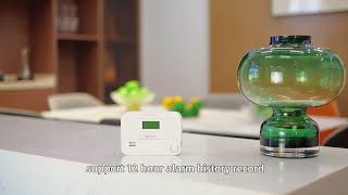 Heiman new arrival interconnected carbon monoxide alarm for home kitchen firealarm manufacturer [upl. by Gowrie65]