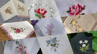 50Elegant And Trendy Handkerchief Hand Embroidery DesignsHand EmbroideryKadhai Design [upl. by Randall]