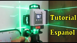 NIVEL LÁSER Tutorial [upl. by Aehsan481]