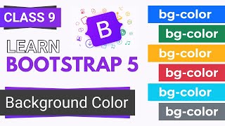 Bootstrap Tutorial Bootstrap Background Color Classes Bootstrap full course in HindiUrdu Class 9 [upl. by Whetstone]