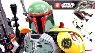 LEGO Star Wars Boba Fett Buildable Figure [upl. by Hannus]