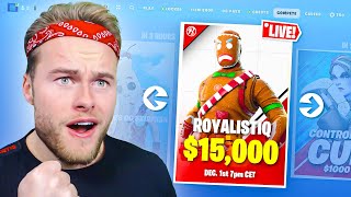 🔴 LIVE 15000 Royalistiq OG Invitational Toernooi  Fortnite Livestream Nederlands [upl. by Kristan]