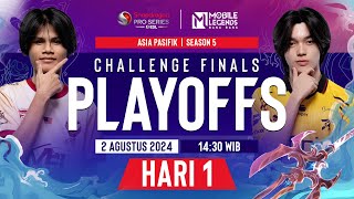 🔴 ID AP MLBB  Snapdragon Mobile Challenge Finals Playoffs  Season ke5 Hari ke1 [upl. by Harbour592]