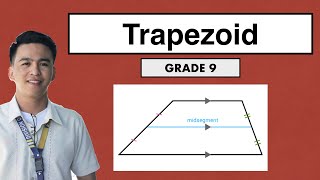 Properties of Trapezoid and Median of a Trapezoid MathTeacherGon [upl. by Marx262]