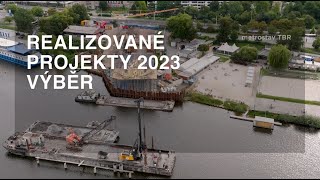 Metrostav TBR  vybrané projekty 2023 [upl. by Biddie]