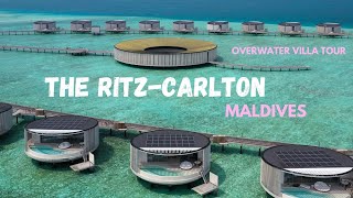 The RitzCarlton Maldives  Overwater Villa TOUR [upl. by Brunhilde554]