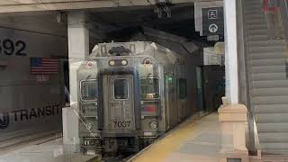 NJ Transit Rail MTA MetroNorth Railroad and Amtrak Train Action at Secaucus Junction [upl. by Resay]