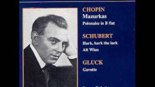 Ignaz Friedman Mazurka in A Minor Op68 No 2 Chopin [upl. by Sand292]