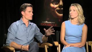 Annabelle  Annabelle Wallis Interview  Official Warner Bros [upl. by Flanders]