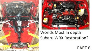 1994 JDM WRX TYPE RA RESTORATION  PART 6 [upl. by Dranyer]