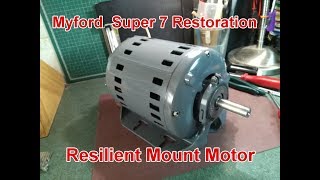 Myford Super 7 Restoration Motor [upl. by Yellhsa]