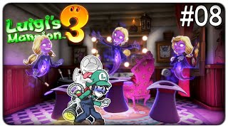 SONO FINITO IN UNO SPETTACOLO DI MAGIA MA LE 3 ILLUSIONISTE MI BULLIZZANO  Luigis Mansion 3 ep08 [upl. by Abehshtab]