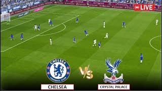 🔴LIVE  CHELSEA vs CRYSTAL PALACE I ENGLISH PREMIER LEAGUE 202425 STREAMING I eFOOTBALL PES 21 GAME [upl. by Hillell]